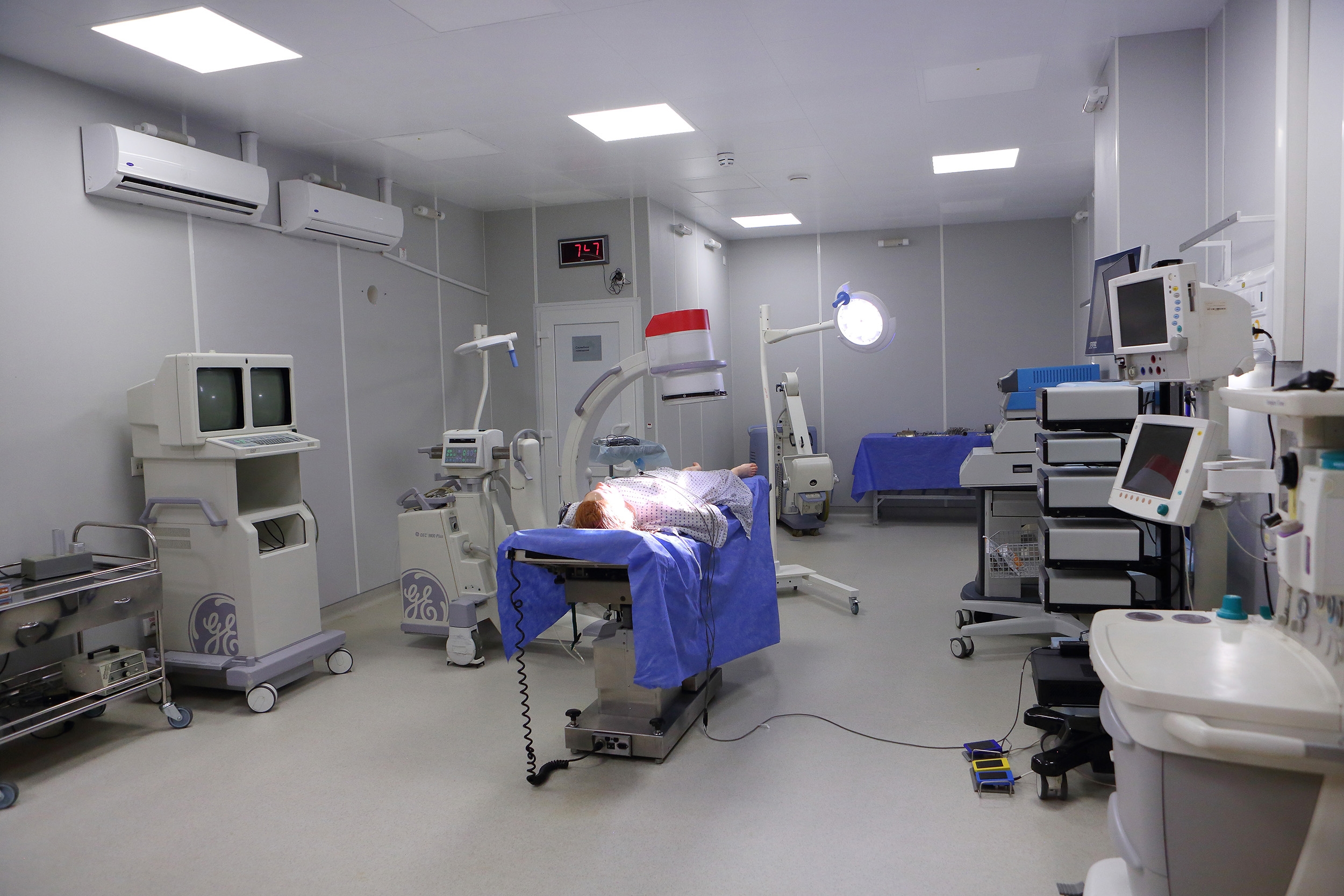 Монтаж комплекса мед газоснабжения (СМГ)