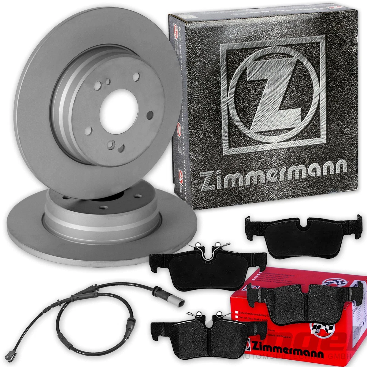 Зиммерманн: Надійні гальма для Toyota Corolla (_E10_) 1.6 Si